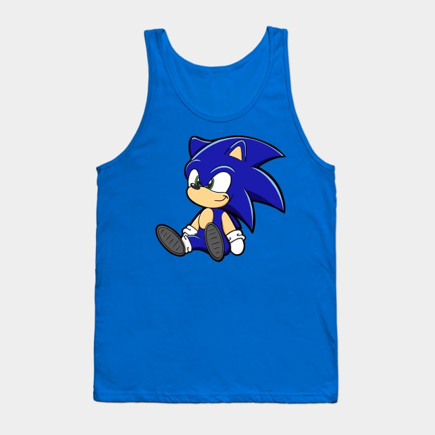 Chibi Sonic Tank Top by Pastelpandabum